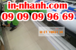 In băng rôn giá rẻ TPHCM, in hiflex giá rẻ, in bạt hiflex chuyên dụng quảng cáo khổ lớn