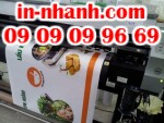 In nhanh decal PP bồi formex