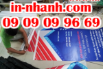 In nhanh poster quảng cáo