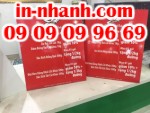 In nhanh standee Bình Thạnh giá rẻ