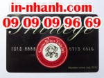 In nhanh thẻ nhựa - Business Card với chất lượng đảm bảo