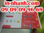 In nhanh thiệp mời số lượng ít tại TPHCM