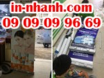 In poster giá rẻ HCM - Trọn gói thiết kế in nhanh, báo giá in poster, lắp sẵn poster vào giá cuốn trưng bày
