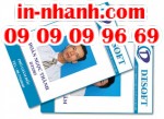 In thẻ nhựa nhân viên công ty