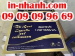 Làm bảng trao giải thưởng tại Bình Thạnh, TPHCM