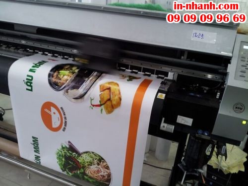 In nhanh decal PP bồi formex